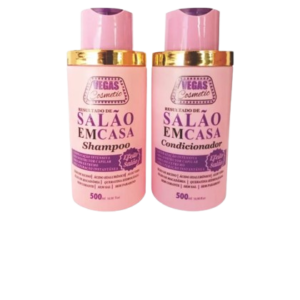 Kit salão em casa Shampoo e Condicionador 2x1 500 ml