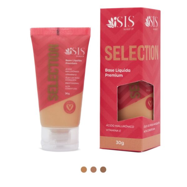 Base Líquida Premium Isis Make Up - Cor 16 á 18 de 30g Cor:16 - Imagem 3