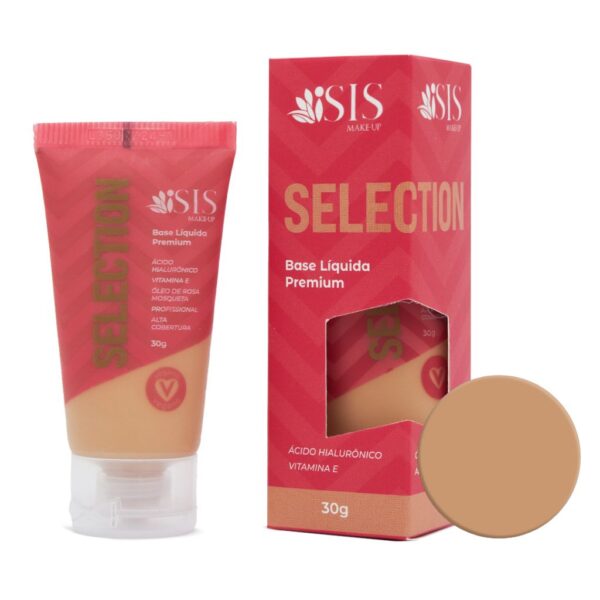 Base Líquida Premium Isis Make Up - Cor 16 á 18 de 30g Cor:16 - Imagem 2